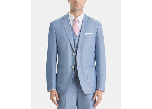 Men's UltraFlex Classic-Fit seersucker Cotton Sport Coat