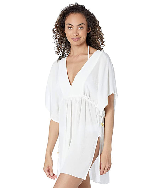 Lauren by Ralph Lauren Crinkle Rayon Tunic