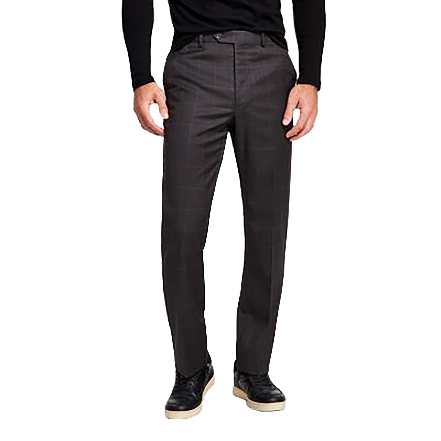 Men's UltraFlex Classic-Fit Wool Suit Pants