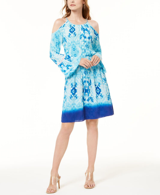 INC Tie-Dye Gauze Dress