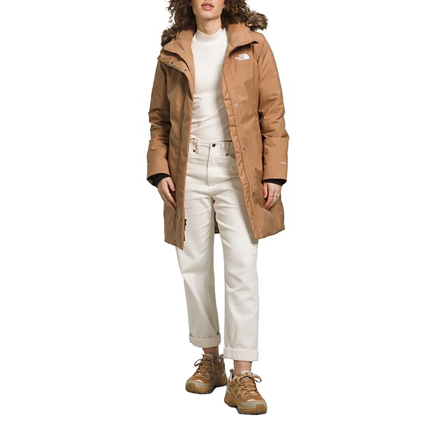 Women's Arctic Hooded Faux-Fur-Trim Parka