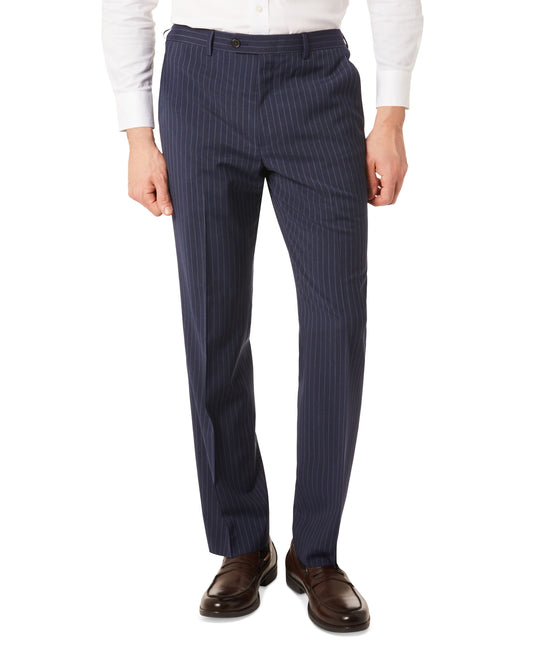 Men's Classic-Fit Wool Stretch Suit Pants