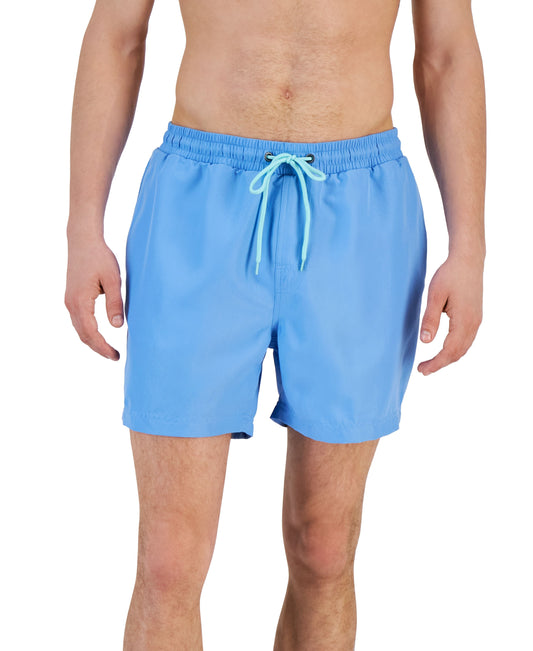 Men's Quick-Dry Performance Solid 5" Swim Trunks