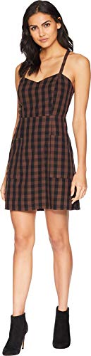 Juniors' Dare 2 Bloom Plaid Cami Dress