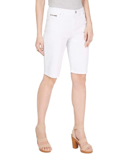 INC Petite Denim Bermuda Shorts