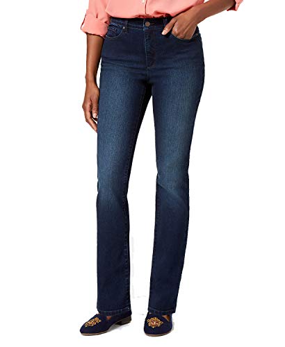 Petite Lexington Straight-Leg Jeans