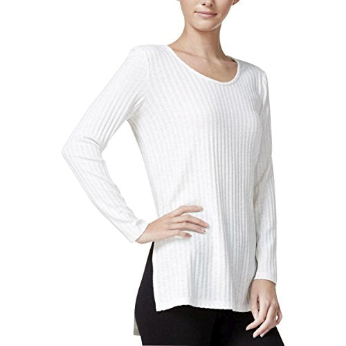 Kensie Ribbed High Low Top