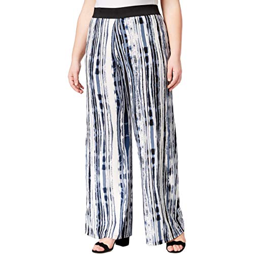 Plus Size Printed Palazzo Pants