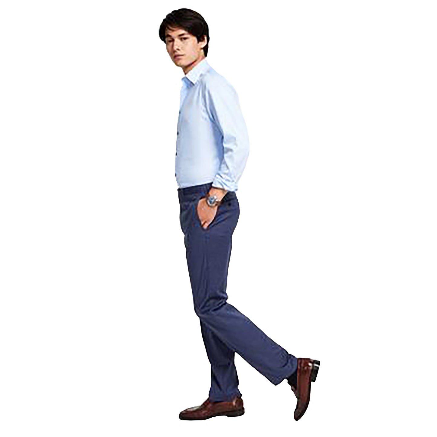 Men's Classic-Fit UltraFlex Stretch Check Dress Pants